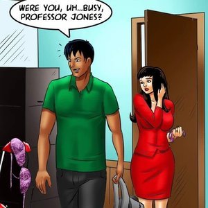 Savita Bhabhi - Episode 69 - Student Affairs (Kirtu Comics) image 100
