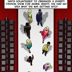 Savita Bhabhi - Episode 71 - Pussy on the Catwalk (Kirtu Comics) image 002