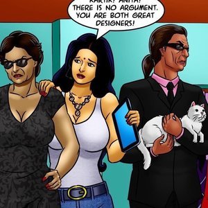 Savita Bhabhi - Episode 71 - Pussy on the Catwalk (Kirtu Comics) image 005