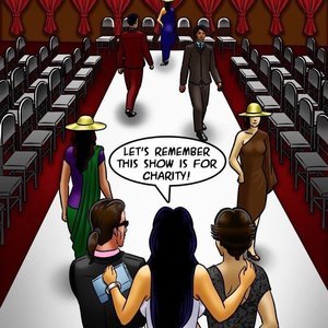 Savita Bhabhi - Episode 71 - Pussy on the Catwalk (Kirtu Comics) image 006