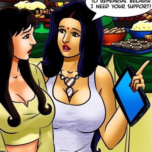 Savita Bhabhi - Episode 71 - Pussy on the Catwalk (Kirtu Comics) image 021