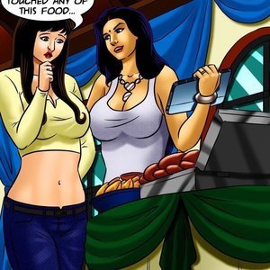 Savita Bhabhi - Episode 71 - Pussy on the Catwalk (Kirtu Comics) image 022