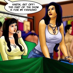 Savita Bhabhi - Episode 71 - Pussy on the Catwalk (Kirtu Comics) image 026