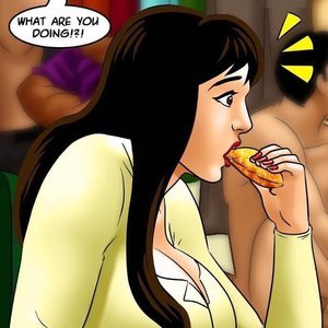 Savita Bhabhi - Episode 71 - Pussy on the Catwalk (Kirtu Comics) image 028