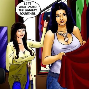 Savita Bhabhi - Episode 71 - Pussy on the Catwalk (Kirtu Comics) image 059