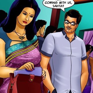 Savita Bhabhi - Episode 71 - Pussy on the Catwalk (Kirtu Comics) image 104