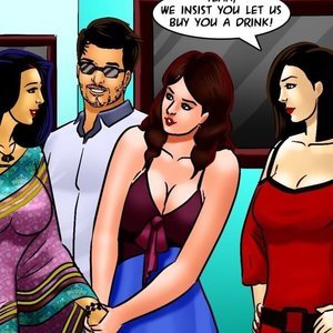 Savita Bhabhi - Episode 71 - Pussy on the Catwalk (Kirtu Comics) image 107