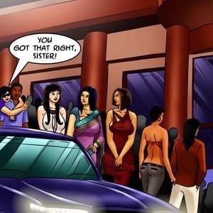 Savita Bhabhi - Episode 71 - Pussy on the Catwalk (Kirtu Comics) image 111