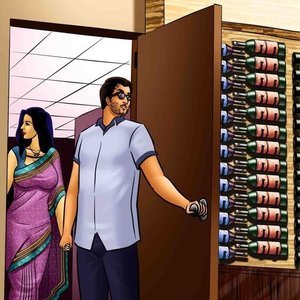 Savita Bhabhi - Episode 71 - Pussy on the Catwalk (Kirtu Comics) image 127