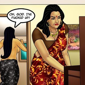Savita Bhabhi - Episode 73 - Caught in the Act (Kirtu Comics) image 109