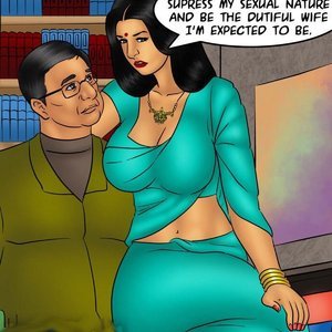 Savita Bhabhi - Episode 74 - The Divorce Settlement (Kirtu Comics) image 053