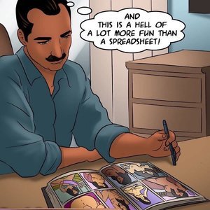 Savita Bhabhi - Episode 77 - Working Overtime (Kirtu Comics) image 027