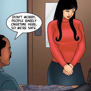 Savita Bhabhi - Episode 77 - Working Overtime (Kirtu Comics) image 038