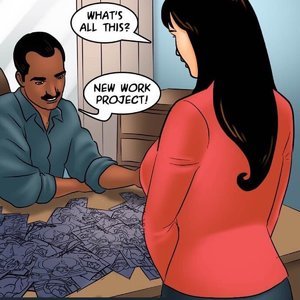Savita Bhabhi - Episode 77 - Working Overtime (Kirtu Comics) image 039
