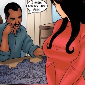 Savita Bhabhi - Episode 77 - Working Overtime (Kirtu Comics) image 043
