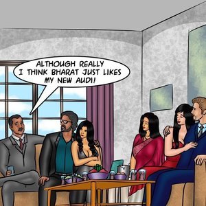 Savita Bhabhi - Episode 78 - Pizza Delivery - Extra Sausage (Kirtu Comics) image 009