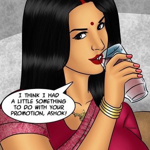 Savita Bhabhi - Episode 78 - Pizza Delivery - Extra Sausage (Kirtu Comics) image 010