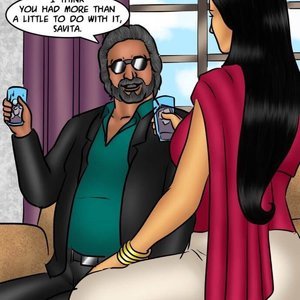 Savita Bhabhi - Episode 78 - Pizza Delivery - Extra Sausage (Kirtu Comics) image 011