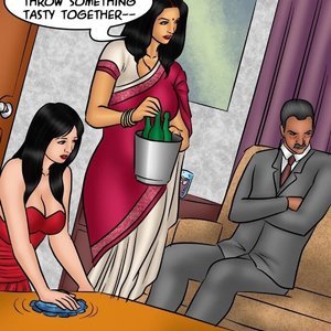 Savita Bhabhi - Episode 78 - Pizza Delivery - Extra Sausage (Kirtu Comics) image 026