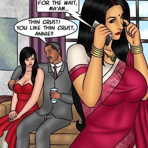 Savita Bhabhi - Episode 78 - Pizza Delivery - Extra Sausage (Kirtu Comics) image 030