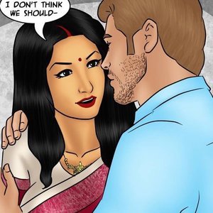 Savita Bhabhi - Episode 78 - Pizza Delivery - Extra Sausage (Kirtu Comics) image 040