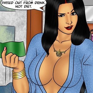 Savita Bhabhi - Episode 78 - Pizza Delivery - Extra Sausage (Kirtu Comics) image 074