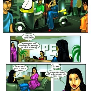 Savita Bhabhi - Episode 8  The Interview (Kirtu Comics) image 005