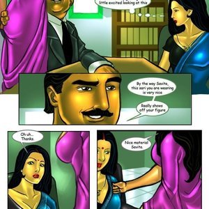Savita Bhabhi - Episode 8  The Interview (Kirtu Comics) image 011