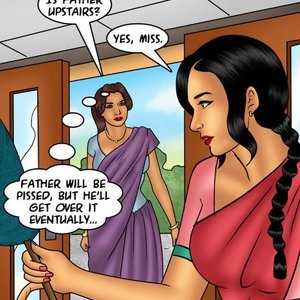 Savita Bhabhi - Episode 82 - A Special Arrangement - Part 2 (Kirtu Comics) image 131