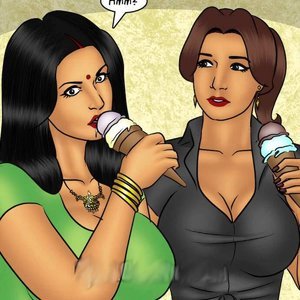 Savita Bhabhi - Episode 83 - Friends Share Everything (Kirtu Comics) image 021