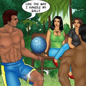 Savita Bhabhi - Episode 83 - Friends Share Everything (Kirtu Comics) image 035