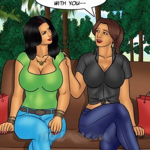 Savita Bhabhi - Episode 83 - Friends Share Everything (Kirtu Comics) image 039