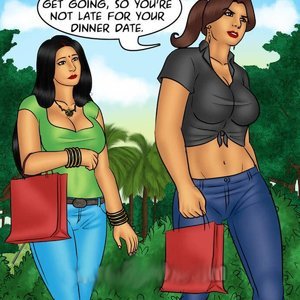 Savita Bhabhi - Episode 83 - Friends Share Everything (Kirtu Comics) image 053