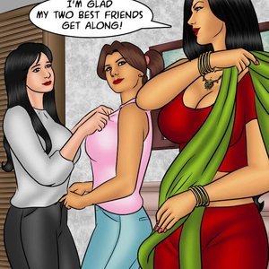 Savita Bhabhi - Episode 83 - Friends Share Everything (Kirtu Comics) image 136