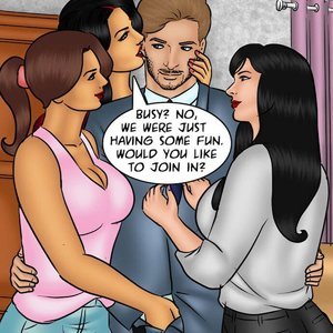 Savita Bhabhi - Episode 83 - Friends Share Everything (Kirtu Comics) image 140