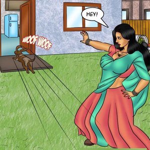 Savita Bhabhi - Episode 84 - Giving the Dog a Bone (Kirtu Comics) image 013