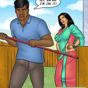 Savita Bhabhi - Episode 84 - Giving the Dog a Bone (Kirtu Comics) image 021