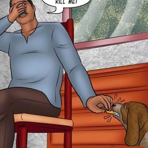 Savita Bhabhi - Episode 84 - Giving the Dog a Bone (Kirtu Comics) image 043