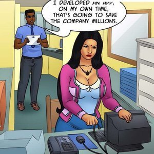 Savita Bhabhi - Episode 85 - Back to Work (Kirtu Comics) image 032