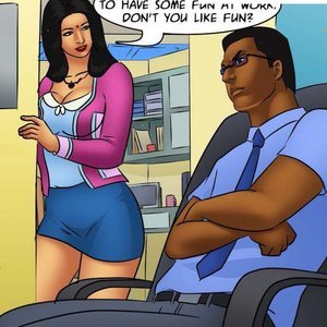 Savita Bhabhi - Episode 85 - Back to Work (Kirtu Comics) image 052