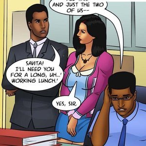 Savita Bhabhi - Episode 85 - Back to Work (Kirtu Comics) image 060