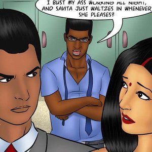 Savita Bhabhi - Episode 86 - Employee of the Month (Kirtu Comics) image 016