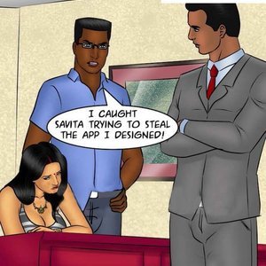 Savita Bhabhi - Episode 86 - Employee of the Month (Kirtu Comics) image 055