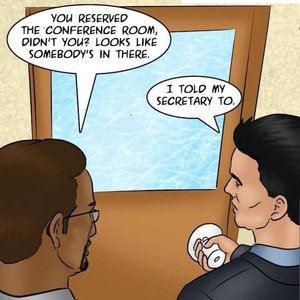 Savita Bhabhi - Episode 86 - Employee of the Month (Kirtu Comics) image 126
