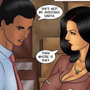 Savita Bhabhi - Episode 86 - Employee of the Month (Kirtu Comics) image 133