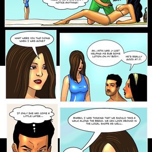 Savita Bhabhi in Goa - Part 1 (Kirtu Comics) image 013