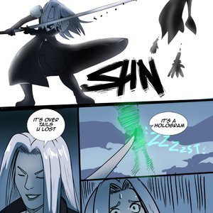 Tails vs Sephiroth (Lemonfont Comics) image 004