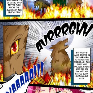 High School of the Werewolf (Locofuria Comics) image 004