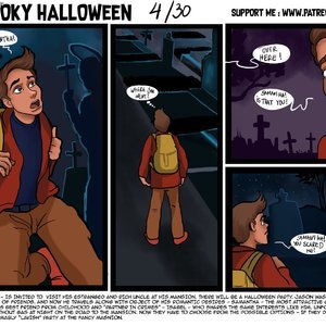 A Spooky Halloween (Mavis Rooder Comics) image 004