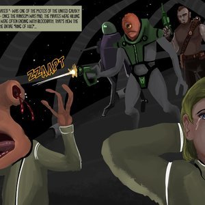 Anna The Horian - Deep Space (Mavis Rooder Comics) image 002
